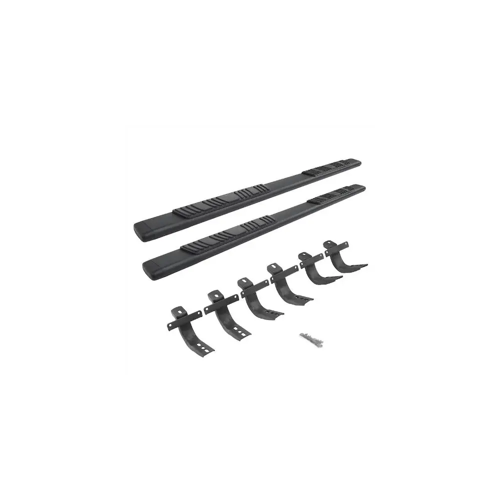5" OE Xtreme Low Profile Side Steps w/ Mounting Kit - Textured Black - GOR685412971T